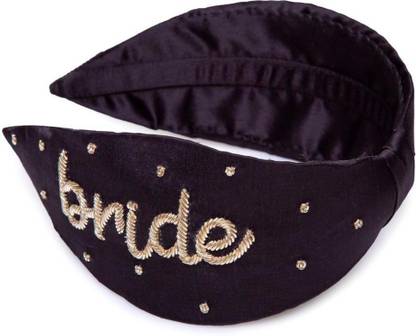 Knotty Tail Bride To Be-BLK Head Band