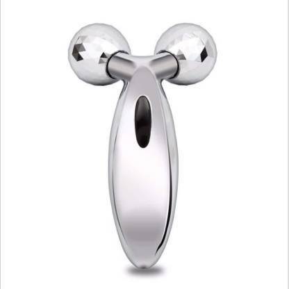 h&d craft 3D Massager FDK-54 Roller 360 Rotate Silver Thin Face Full Body Shape JSDVKJS=356 Massager