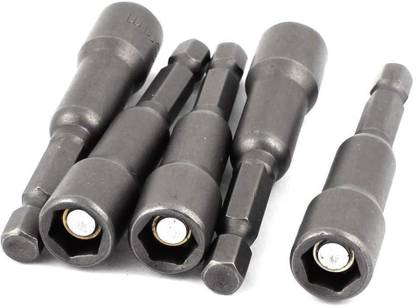 GADGET DEALS Hex Magnetic Power Nut Driver Drill Bit Socket Socket Set