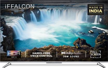 iFFALCON 138.6 cm (55 inch) Ultra HD (4K) LED Smart Android TV with HandsFree Voice Search