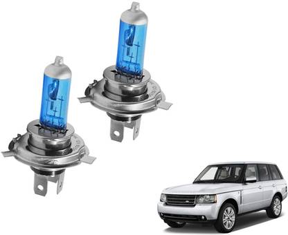 WolkomHome Car H4 halogen headlight bulb 12V 130/100W 5000K Cool Blue Headlights Lamp Light Bulb Replacement for Land Range Rover Evoque Headlight Car Halogen for Land Rover (12 V, 100 W)
