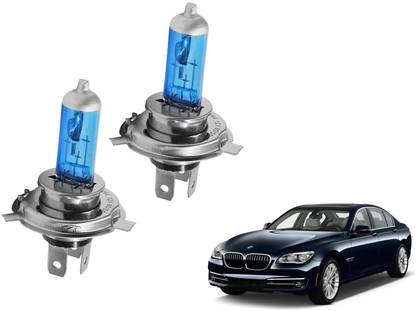 WolkomHome Car H4 halogen headlight bulb 12V 130/100W 5000K Cool Blue Headlights Lamp Light Bulb Replacement for BMW 7 Series Headlight Car Halogen for BMW (12 V, 100 W)