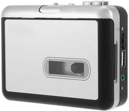 microware EZCAP Portable Tape USB Cassette to MP3 Converter Capture Audio Music Player 32 GB MP4 Player