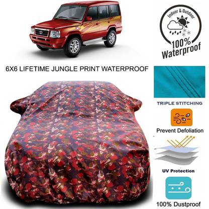 NUMBOR ONE Car Cover For Tata Sumo Victa (With Mirror Pockets)