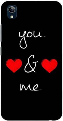 CROKIAN Vivo 1820,Vivo Y91i,Vivo Y90,Vivo 1908 You And Me Back Cover Plastic Back Cover