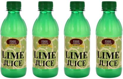 FOOD ESSENTIAL Lime Juice Concentrate (250 ml each)
