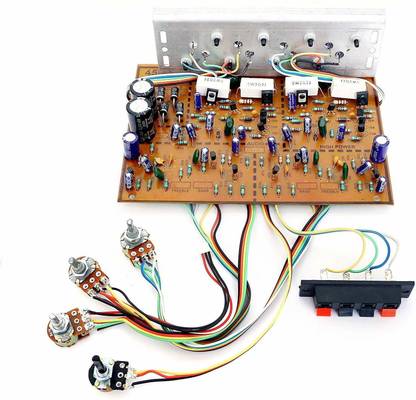 CLASSIC GOLD 250W 3055 Powerful Transistor Audio Amplifier Electronic Components Electronic Hobby Kit