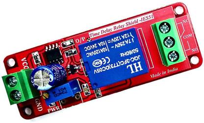 Philatelyshop Time Delay Relay Module - NE555 based Astable Multivibrator (Continues On and Off Pulse) Electronic Components Electronic Hobby Kit