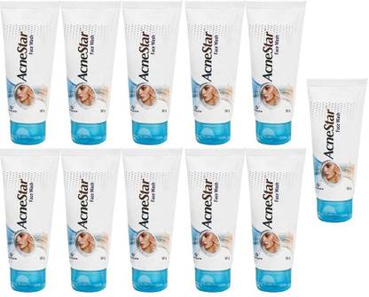 MANKIND Acne Star Face wash Set of 11 Face Wash