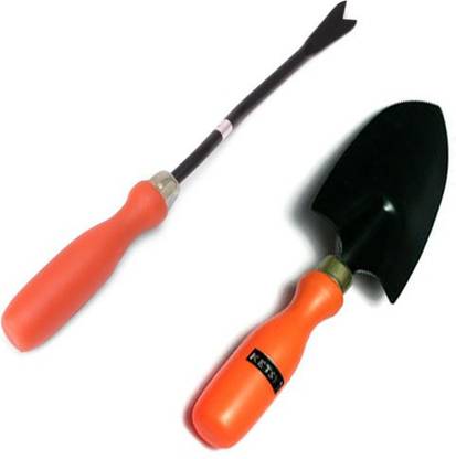 LADDU GOPAL Garden Weeder and Trowel (Set Of 2) Garden Tool Kit