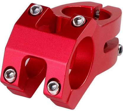 SHAFIRE Bike Handlebar Stem Bike Stem High-Strength Handlebar Stem Fit for Most Road Bike Mountain Bike MTB BMX Track Bike (RED) Handlebar Riser Kit