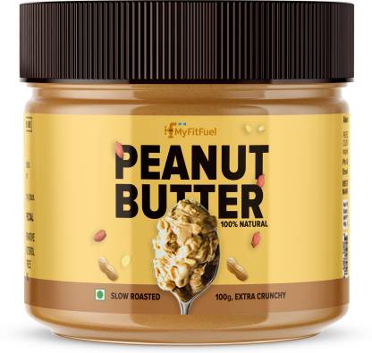 MyFitFuel Peanut Butter (All Natural), Extra Crunchy, 100gm