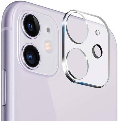 Dainty Back Camera Lens Glass Protector for Apple iPhone 11, Apple iPhone 12 mini, (FULL COVER ON CAMERA)
