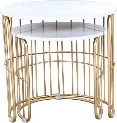 PRITI Engineered Wood Nesting Table