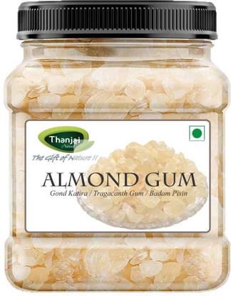 THANJAI NATURAL Gond Katira | Tragacanth Gum | Kathila Gum | Almond Gum - Anti-Aging Mask for Beautiful Skin (Amazing Cooling Properties) Dried Gum