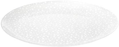 IKEA Plate, Frosted Glass,26 cm (10 1/4 ") Dinner Plate