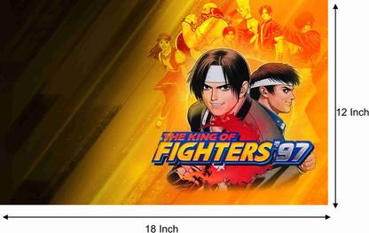 King of Fighters Game Wall Poster For Room With Gloss Lamination M6 Paper Print