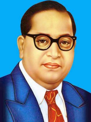 Dr. Babasaheb Ambedkar Paper Poster Paper Print