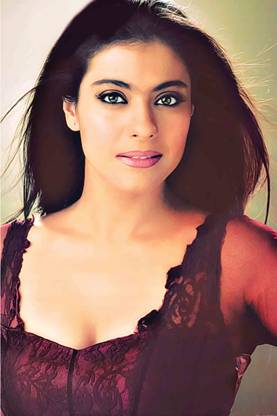 Bollywood Indian Film Actress| Kajol Poster Sticker|Celeb Poster for wall Decoration|Poster For Living Room/Parlour/Studio|Wall Décor Item|Self Adhesive Wall Sticker Poster Paper Print