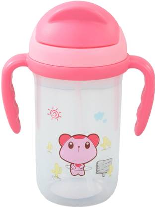 Honey Boo Cutie Teddy Straw Sipper with Handle