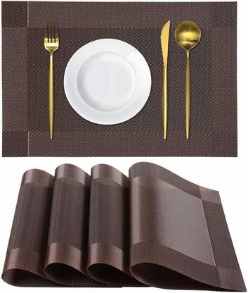 Flipkart SmartBuy Rectangular Pack of 4 Table Placemat