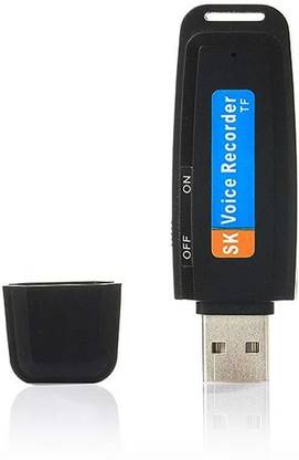 Asleesha HD Micro Digital Voice Audio Recorder Device Voice Activated Small Size Mini Portable NA Voice Recorder