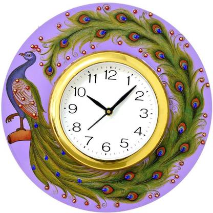 kuku enterprises Analog 33 cm X 33 cm Wall Clock