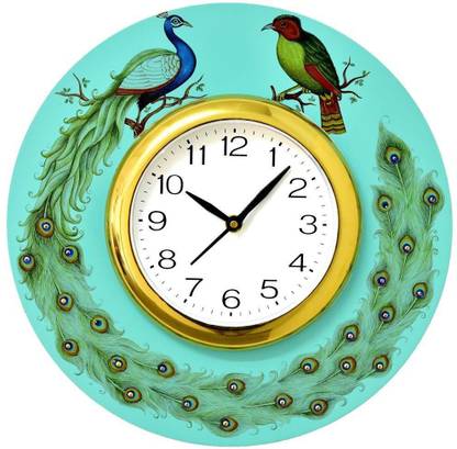 kuku enterprises Analog 33 cm X 33 cm Wall Clock