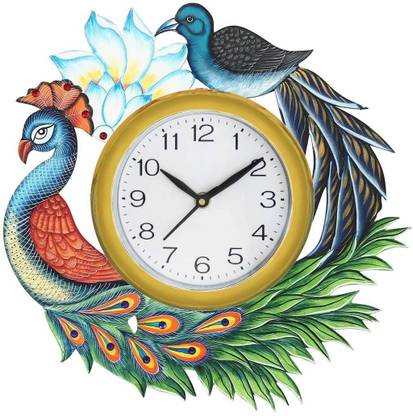 kuku enterprises Analog 33 cm X 33 cm Wall Clock