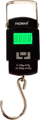 FADMAN 50 kg Hook Type Digital Led Screen Portable Luggage Weighing Scale Weighing Scale
