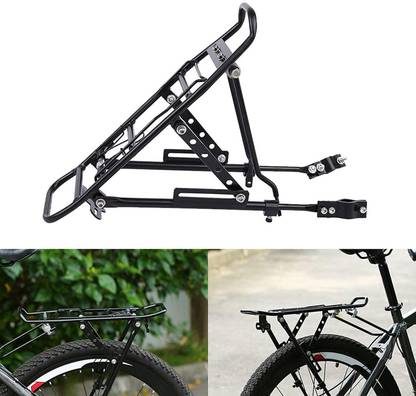 Xezon Bicycle Styles Design Three Point Load Bearing Cargo Luggage Carrier Waterproof Aluminium, Steel  Bicycle Carrier