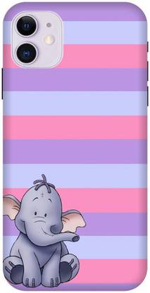 shonababy Back Cover for Apple I Phone 11, Elephant