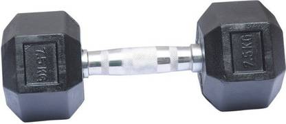 Fash World (7.5kg * 1pc) Hexagonal Fixed Weight Dumbbell