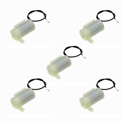 geeta enterprises (Pack of 5) DC 3-5V mini water pump motor Electronic Components Electronic Hobby Kit