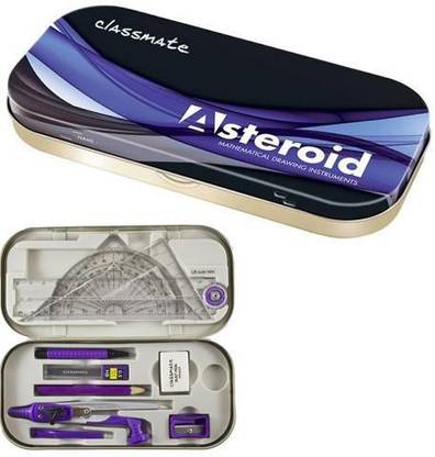 Classmate ASTEROID MATHEMATICAL DRAWING INSTRUMENTS BOX. Geometry Box