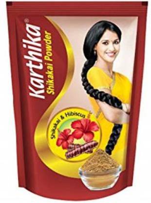 KARTHIKA Herbal Powder Shikakai & Hibiscus - 50g