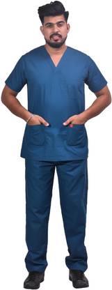 FRENCH TERRAIN FTSSPCB15-3CRB-4XL Shirt, Pant Hospital Scrub