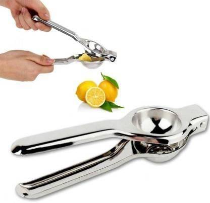Majron Steel Lemon Squeezer with Bottle Opener/Lemon Crusher, 2 in 1 Lemon Squeezer (Opener + Squeezer) Stainless Steel Masher (Pack of 1) Stainless Steel Masher
