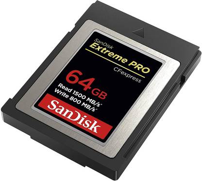 SanDisk SDCFE-064G-GN4IN Extreme Pro 64 GB XQD Card Class 10 1500 MB/s  Memory Card Compatible with Camera