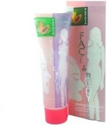 MARS Face and Body Cleansing PAPAYA (PACK OF 1) Gel  Scrub