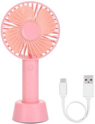 MOODY Portable Fan Small Hand Fan Desk Adjustable Rechargeable Operated Personal Hand Fan Mini USB Rechargeable Handheld Fan for Desk Mini Air Fan USB Fan USB Mini Desk Air Fan USB Air Freshener, USB Fan, USB Air Cooler