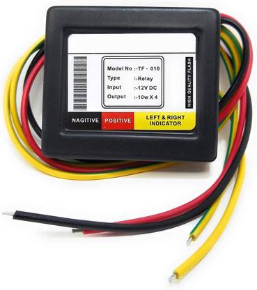 Vagary Front, Side Flasher Indicator Light for KTM, Yamaha, Bullet, Royal Enfield, TVS, Bajaj Universal For Bike