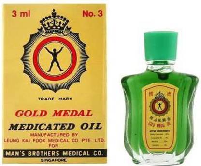Gold Medal GM OIL 3ML (PACK OF 6) Liquid
