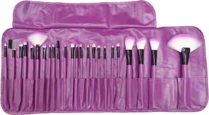 BELLA HARARO SkinPlus Soft Makeup Brushes 24 Piece Makeup Brush Set Premium Synthetic Foundation Blending Face Powder Lipstick Eye shadow Make Up Brushes Set with PU Leather Pouch