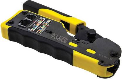 KLEIN TOOL VDV226-110 Ratcheting Pass Modular Crimper Manual Crimper