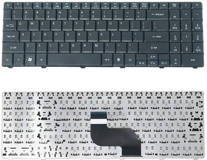 zikson Compatible Model Acer eMachines, E525 E625 E627 E628 E725* (Black) Laptop Keyboard Laptop Keyboard Replacement Key