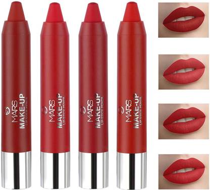 MARS Ultra Matte Lipstick Pack of 4