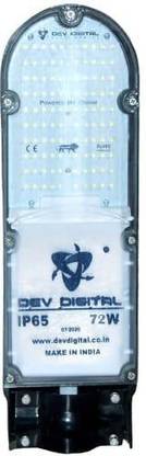 DEV DIGITAL ELECTRONICS 72 WATT CAPSULE LED STREET LIGHT (WHITE) Gate Light Outdoor Lamp