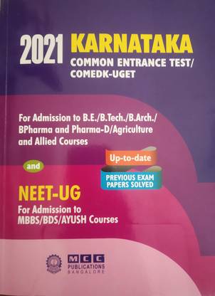 2021 C.e.t Karnataka Comedk(Uget)