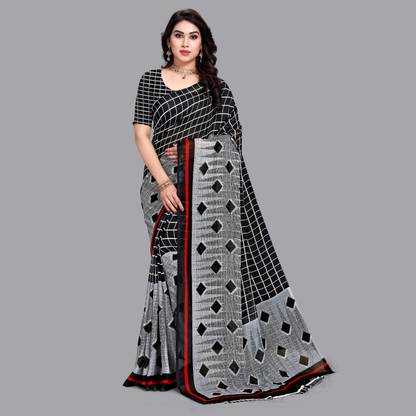 Printed Daily Wear Georgette Saree
